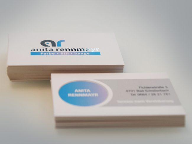 Anita Rennmayr Visitenkarten