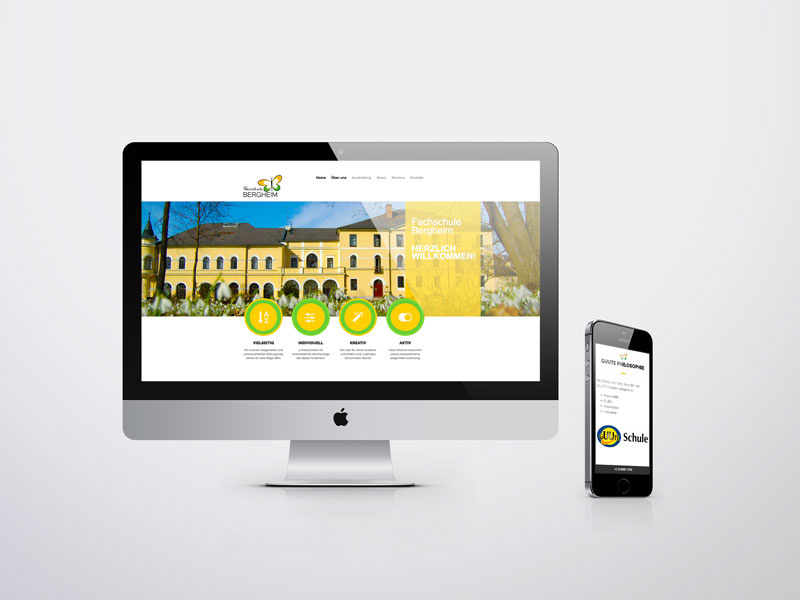 Fachschule Bergheim Website