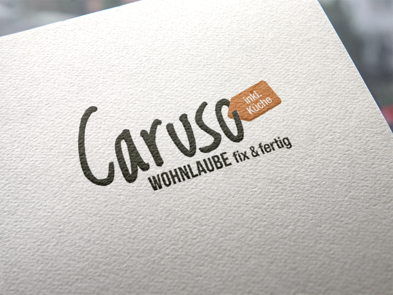 Schnellnberger Caruso Wohnlaube Logoentwicklung