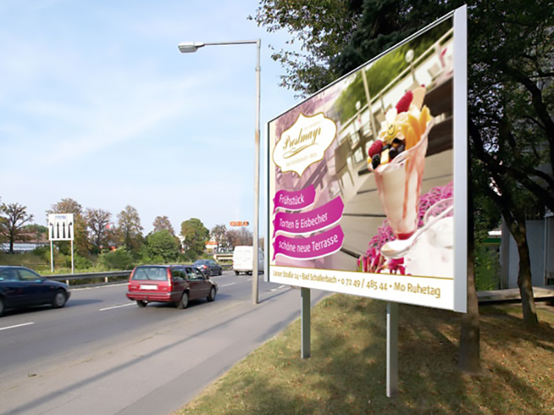 Konditorei Preslmayr 16-Bogen-Plakat