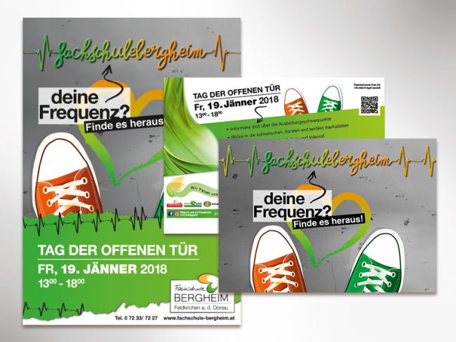 Fachschule Bergheim Plakate Flyer