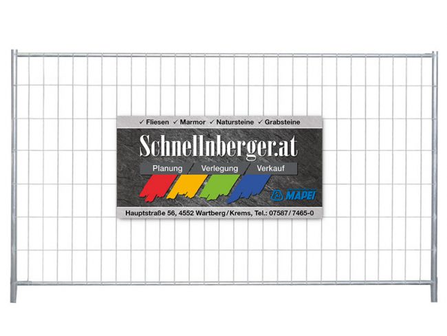 Schnellnberger Baustellentafel