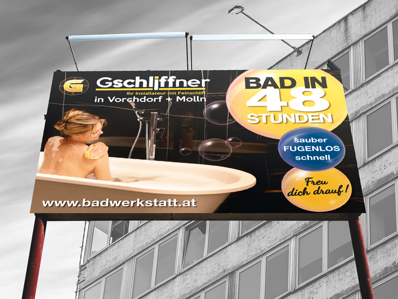 Gschliffner 16-Bogen-Plakat