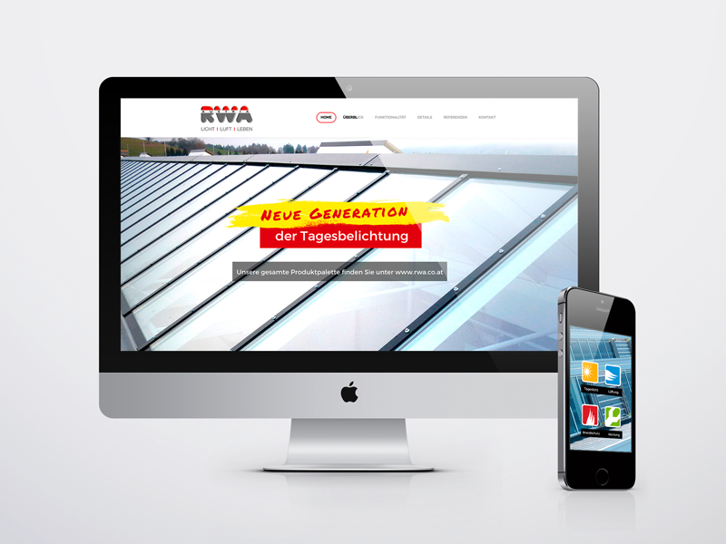 RWA Industrieverglasungen Website