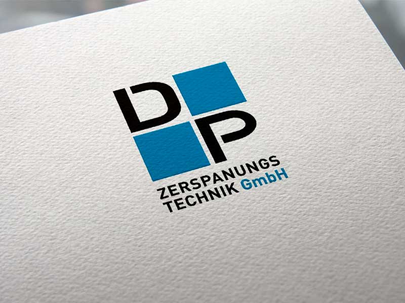 DP Zerspanungstechnik Logoentwicklung