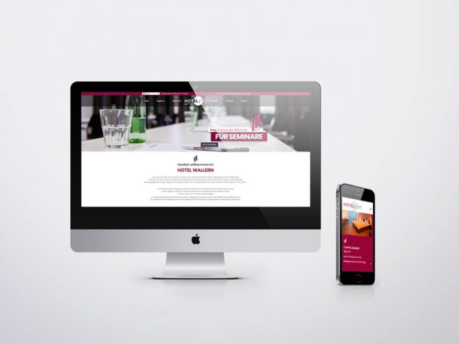 Hotel Wallern Website mehrsprachig