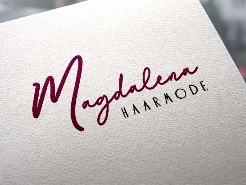 Magdalena Haarmode Logoentwicklung