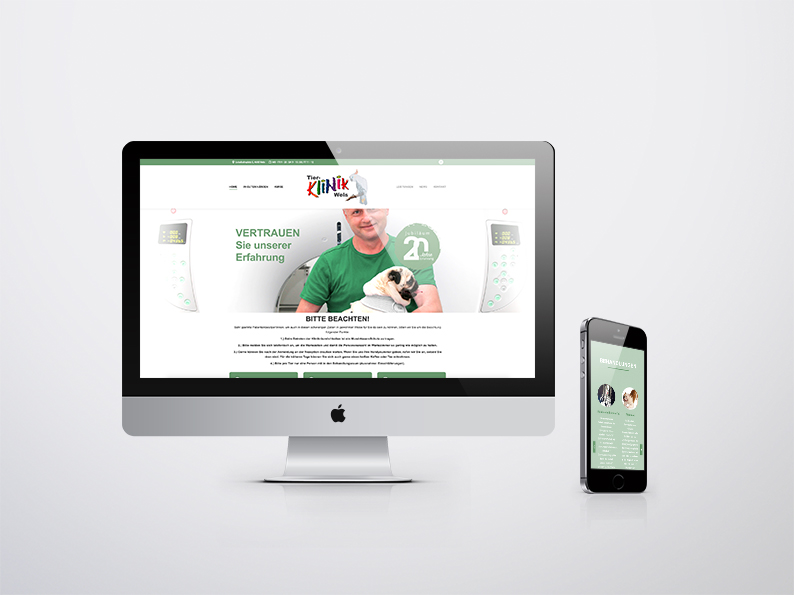 Tierklinik Wels Website