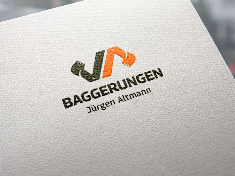 BAGGERUNGEN Jürgen Altmann Logo
