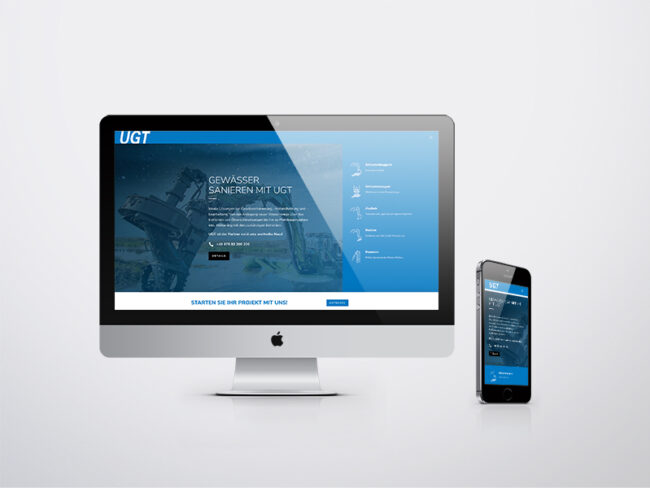 UGT Umwelt- und Geotechnik GmbH Website