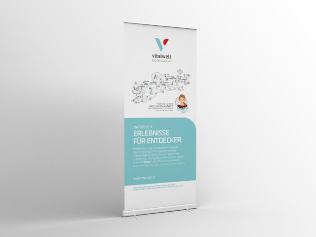 Tourismusverband Vitalwelt Rollup