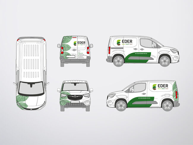 Eder Autobeschriftung